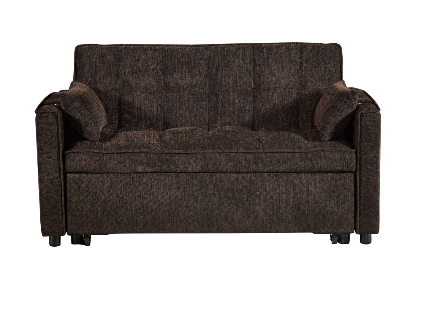 (VENESSA BROWN)- FABRIC LOVESEAT BED