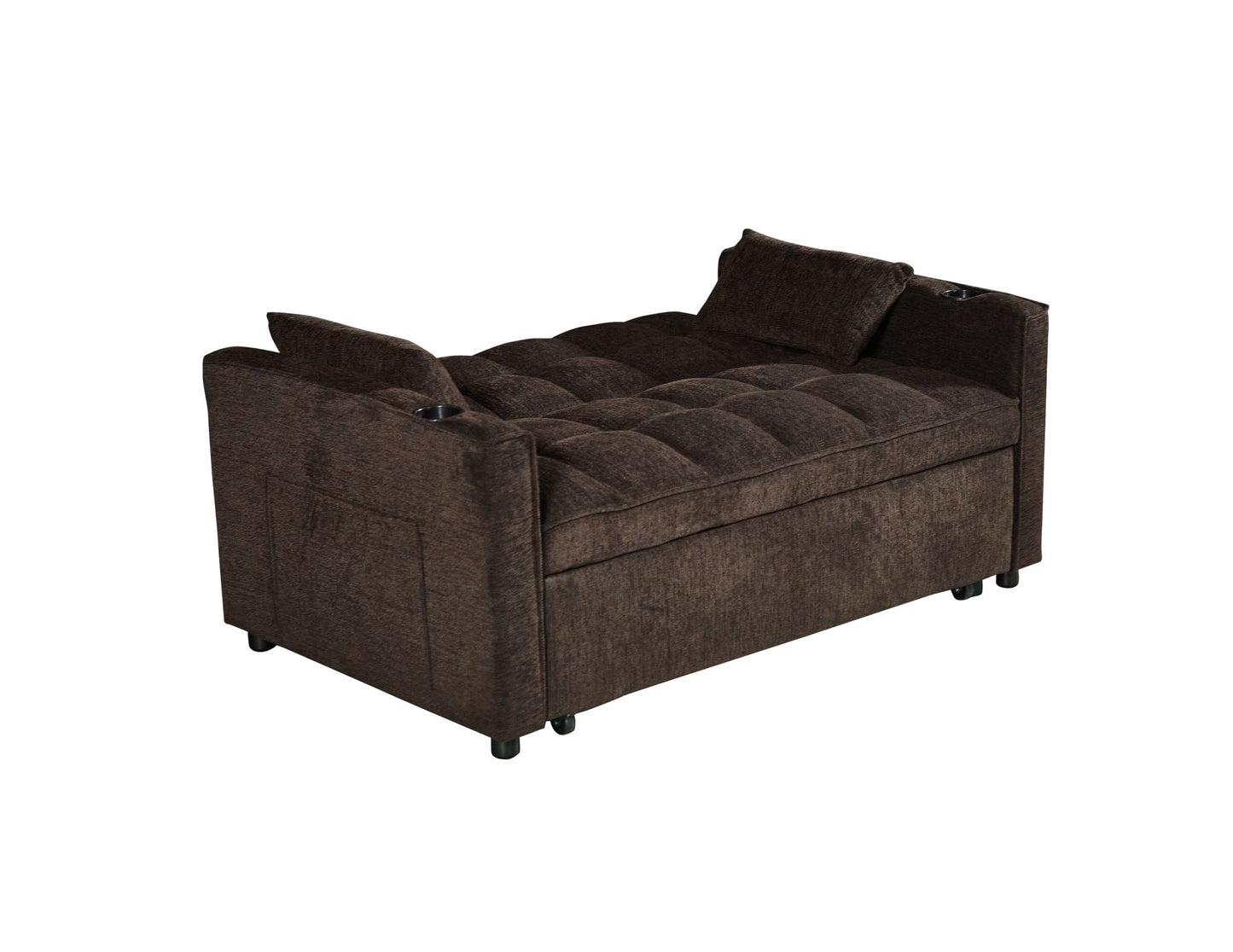 (VENESSA BROWN)- FABRIC LOVESEAT BED