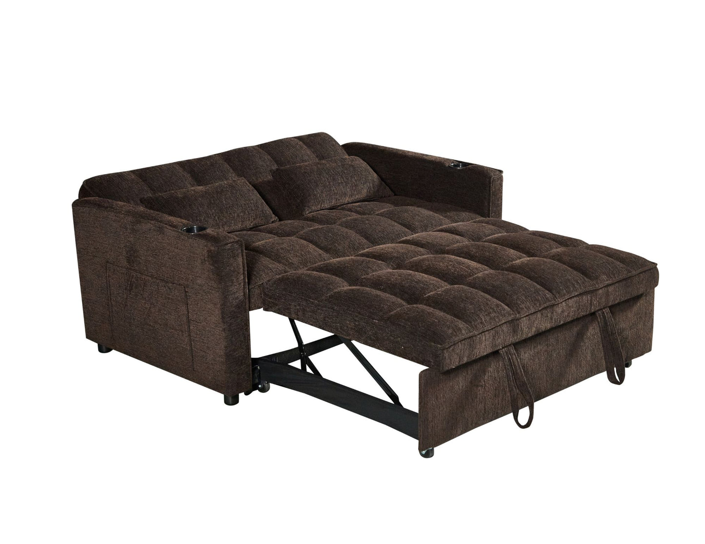 (VENESSA BROWN)- FABRIC LOVESEAT BED