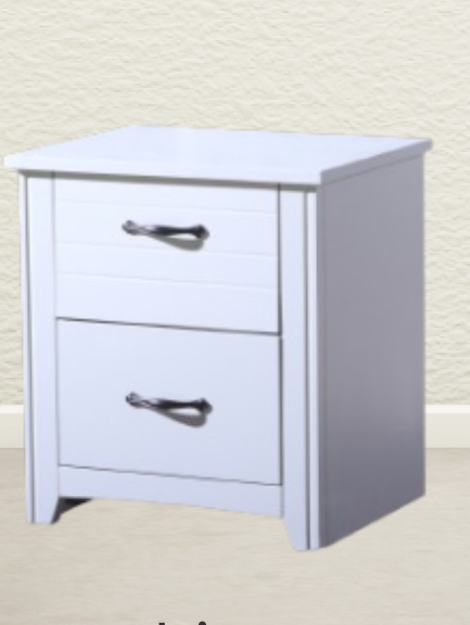 (CAPELLA WHITE)- WOOD NIGHT STAND