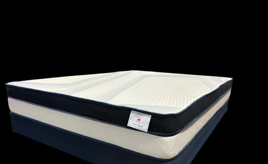 TWIN (SINGLE) SIZE- (COOL TOUCH)- 10.5" THICK- SOFT- EURO PILLOW TOP- CANADIAN MADE MEMORY FOAM MATTRESS