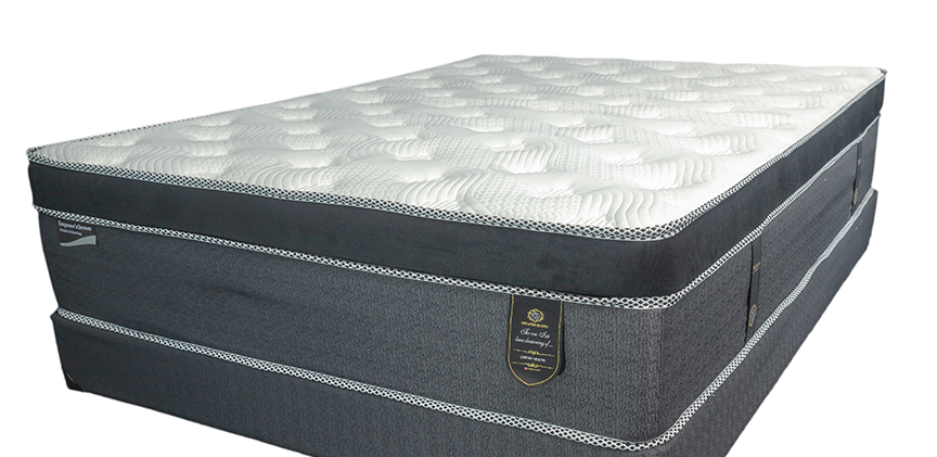 DOUBLE (FULL) SIZE- (EMPEROR DREAM FIRM)- 13" THICK- FOAM ENCASED- EURO PILLOW TOP- POCKET COIL MATTRESS
