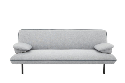 (8035 GREY)- 74" LONG- FABRIC KLIK KLAK SOFA BED