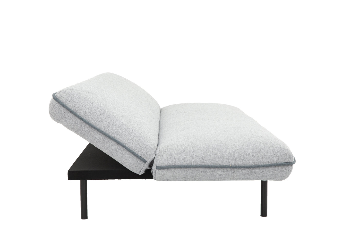 (8035 GREY)- 74" LONG- FABRIC KLIK KLAK SOFA BED