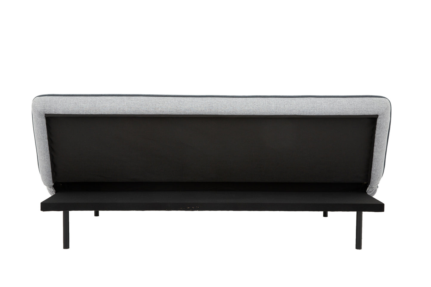 (8035 GREY)- 74" LONG- FABRIC KLIK KLAK SOFA BED