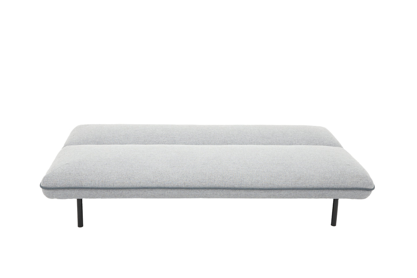 (8035 GREY)- 74" LONG- FABRIC KLIK KLAK SOFA BED