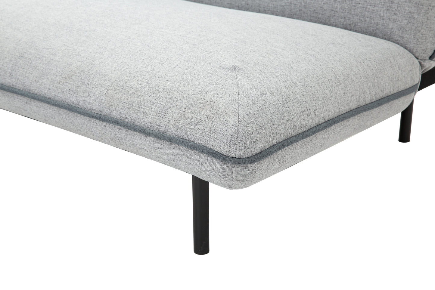 (8035 GREY)- 74" LONG- FABRIC KLIK KLAK SOFA BED