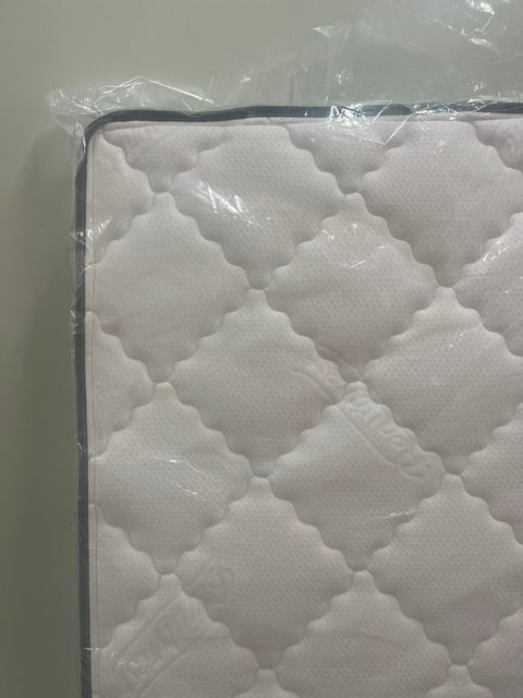 TWIN (SINGLE) SIZE- (LUXURY HARD)- 7" THICK- HIGH DENSITY REVERSIBLE- TIGHT TOP- CANADIAN MADE FOAM MATTRESS