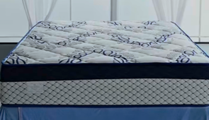 DOUBLE (FULL) SIZE- (CLOUD)- 11" THICK- EURO PILLOW TOP- MEDIUM FIRM- FOAM ENCASED- CANADIAN MADE POCKET COIL MATTRESS