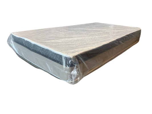 TWIN (SINGLE) SIZE- (9" THICK- HD FIRM)- EURO PILLOW TOP CANADIAN MADE FOAM MATTRESS