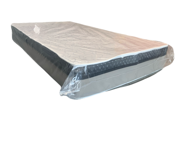 TWIN (SINGLE) SIZE- (9" THICK- HD FIRM)- EURO PILLOW TOP CANADIAN MADE FOAM MATTRESS