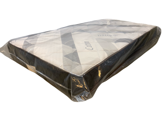 TWIN (SINGLE) SIZE- (ULTRA HARD)- 7" THICK- HIGH DENSITY REVERSIBLE- CANADIAN MADE FOAM MATTRESS