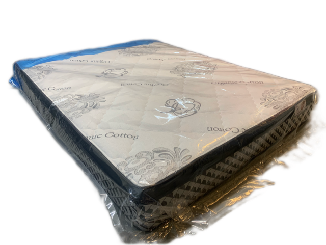 QUEEN SIZE- (HEAVENLY)- 9.5" THICK- MEDIUM DENSITY HARD EURO PILLOW TOP- CANADIAN MADE FOAM MATTRESS