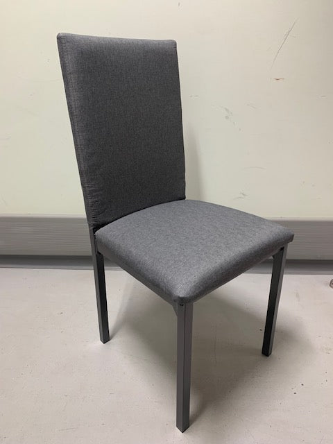 (1526 GREY)- FABRIC DINING CHAIR- INVENTORY CLEARANCE