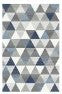 5' X 8'- (VERONA GREY TRIANGLES)- AREA RUG