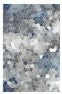 5' X 8'- (VERONA BLUE AND GREY)- AREA RUG