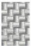 5' X 8'- (VERONA GREY RECTANGLES)- AREA RUG