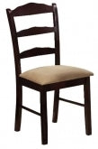 (1002 ESPRESSO- 2 pack)- WOOD DINING CHAIRS