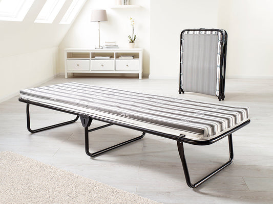 (101741- 28")- METAL- FOLDING BED- WITH MATTRESS