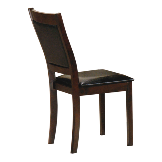 (1064 ESPRESSO- 2 PACK)- WOOD DINING CHAIRS