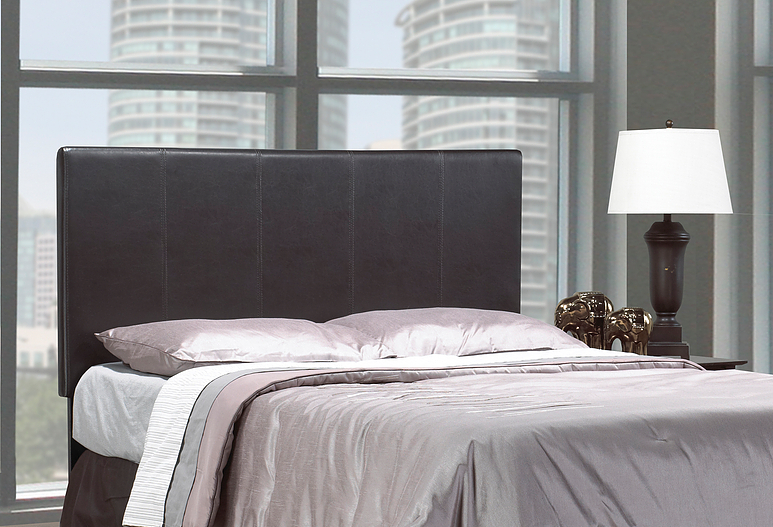 King size headboard espresso deals