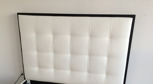 QUEEN SIZE- (163R)- FABRIC- CANADIAN MADE- HEADBOARD- MANY COLORS
