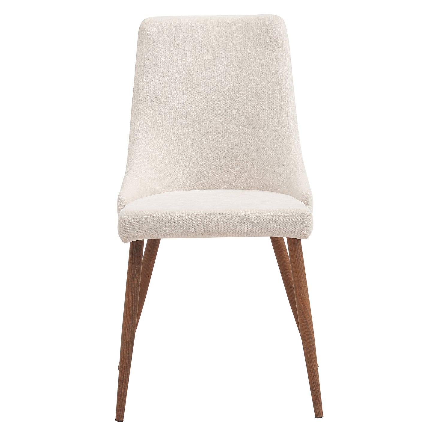(CORA BEIGE- 2 pack)- FABRIC DINING CHAIRS