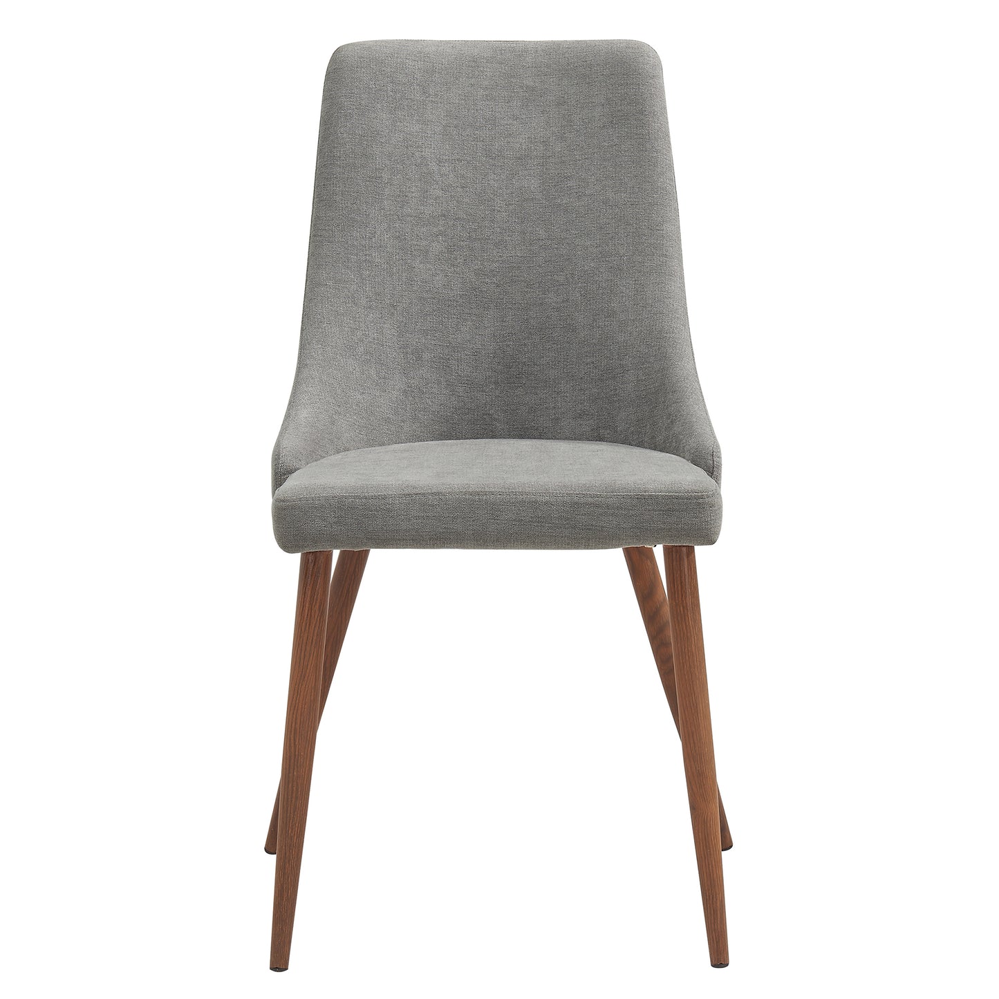 (CORA GREY- 2 PACK)- FABRIC- DINING CHAIR