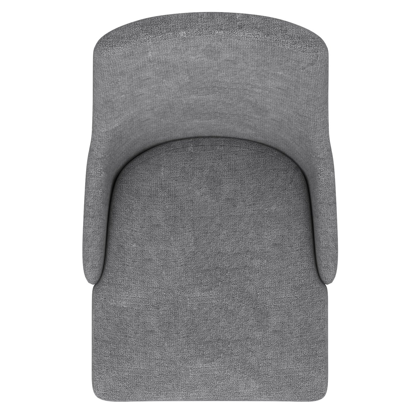 (CORA GREY- 2 PACK)- FABRIC- DINING CHAIR