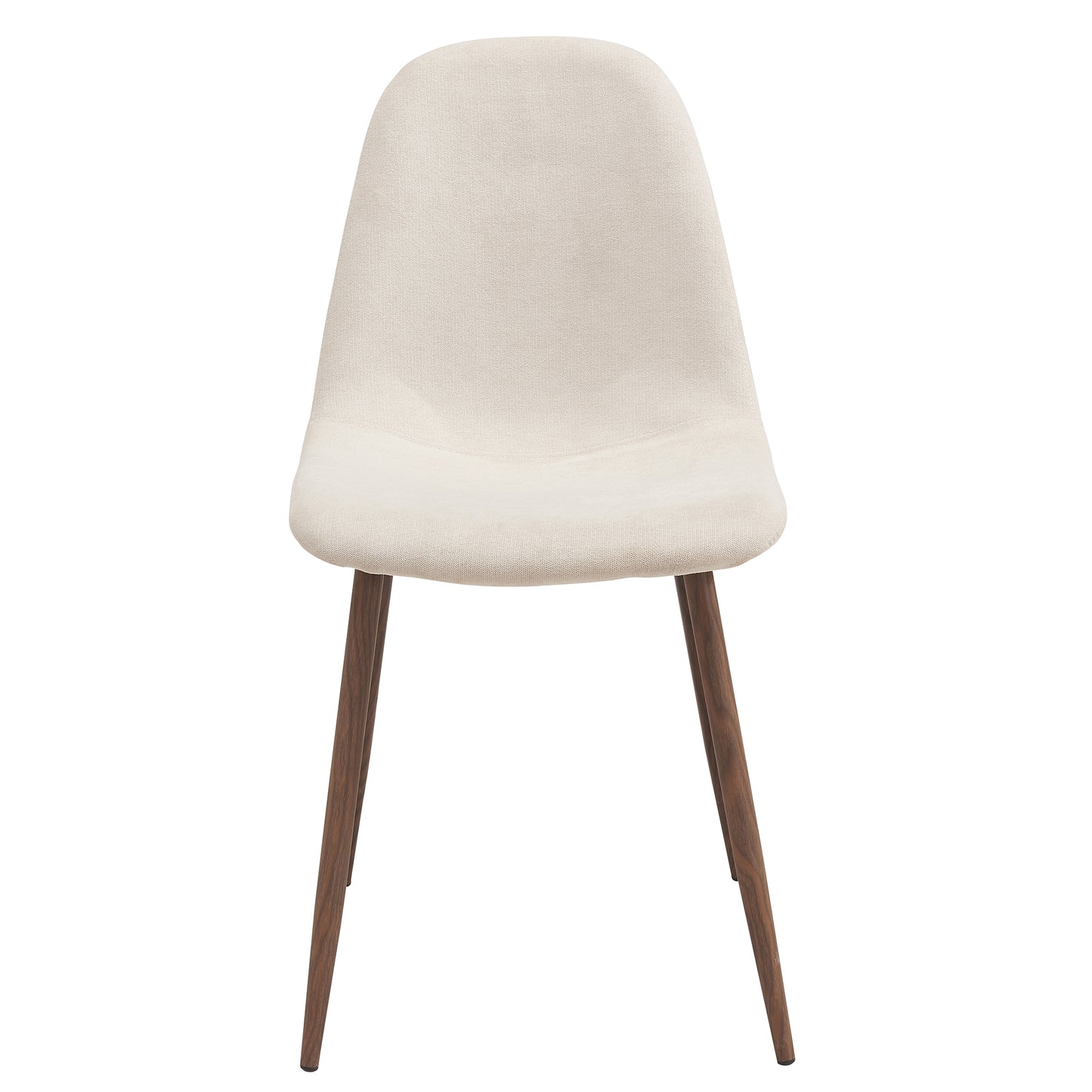 (LYNA BEIGE- 4 PACK)- FABRIC- DINING CHAIR