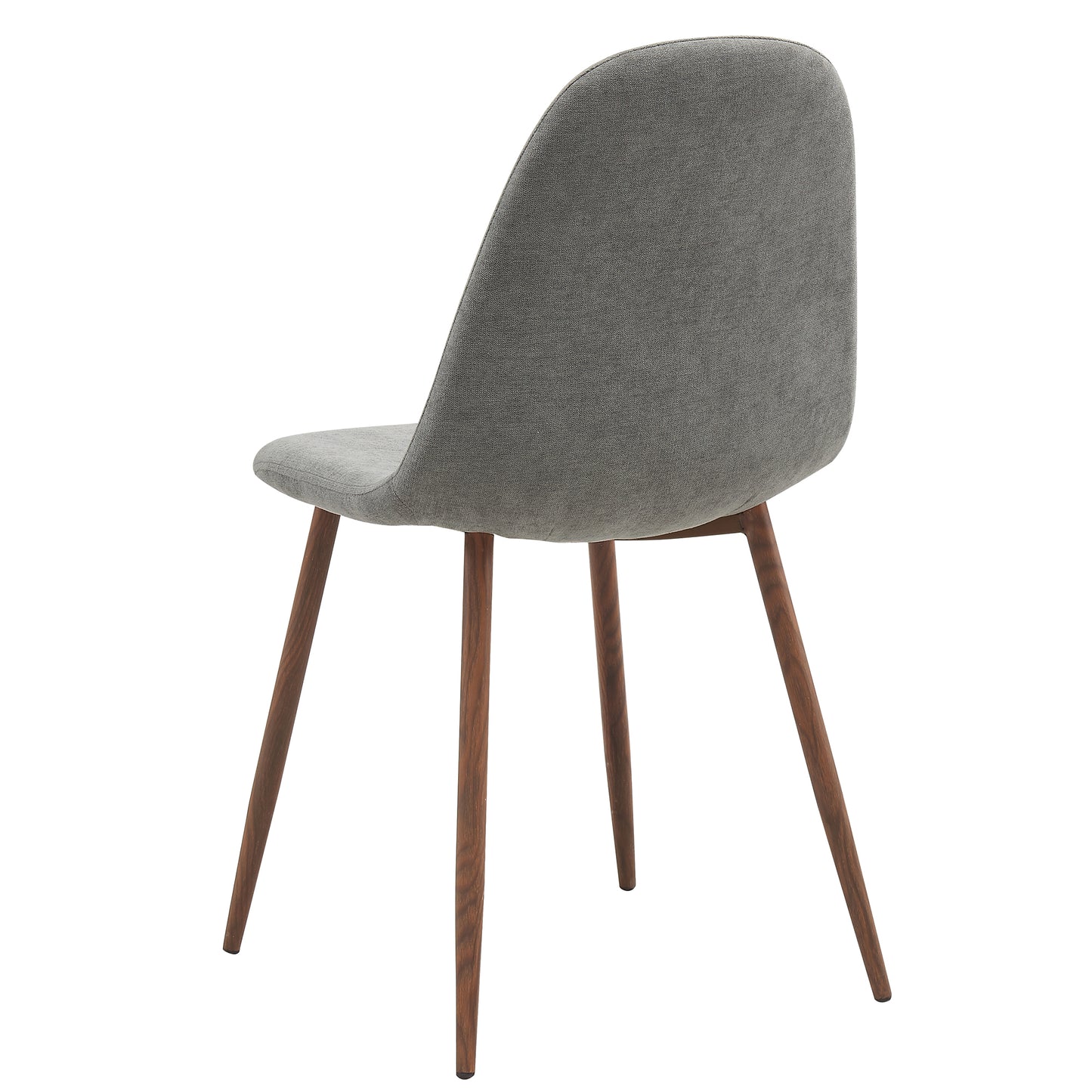 (LYNA GREY- 4 PACK)- FABRIC- DINING CHAIR