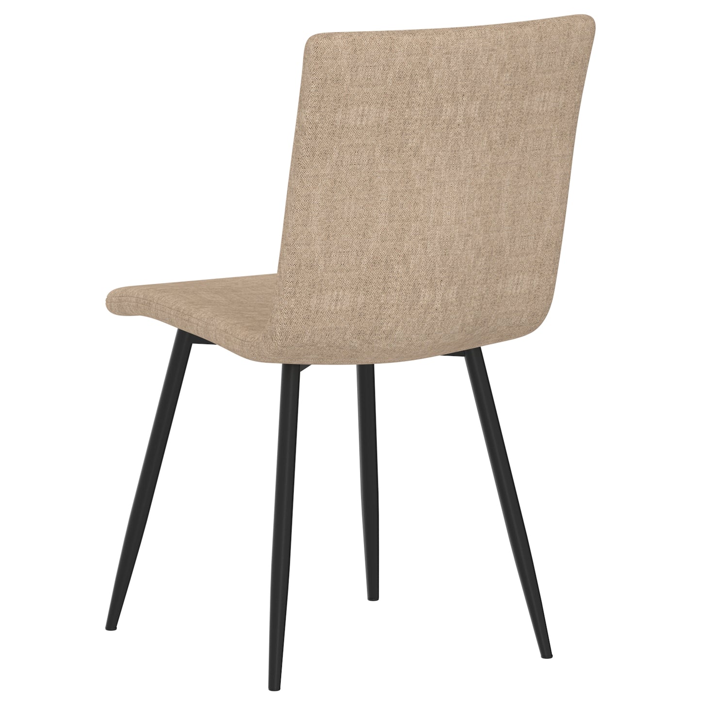 (NORA BEIGE- 4 PACK)- FABRIC- DINING CHAIR