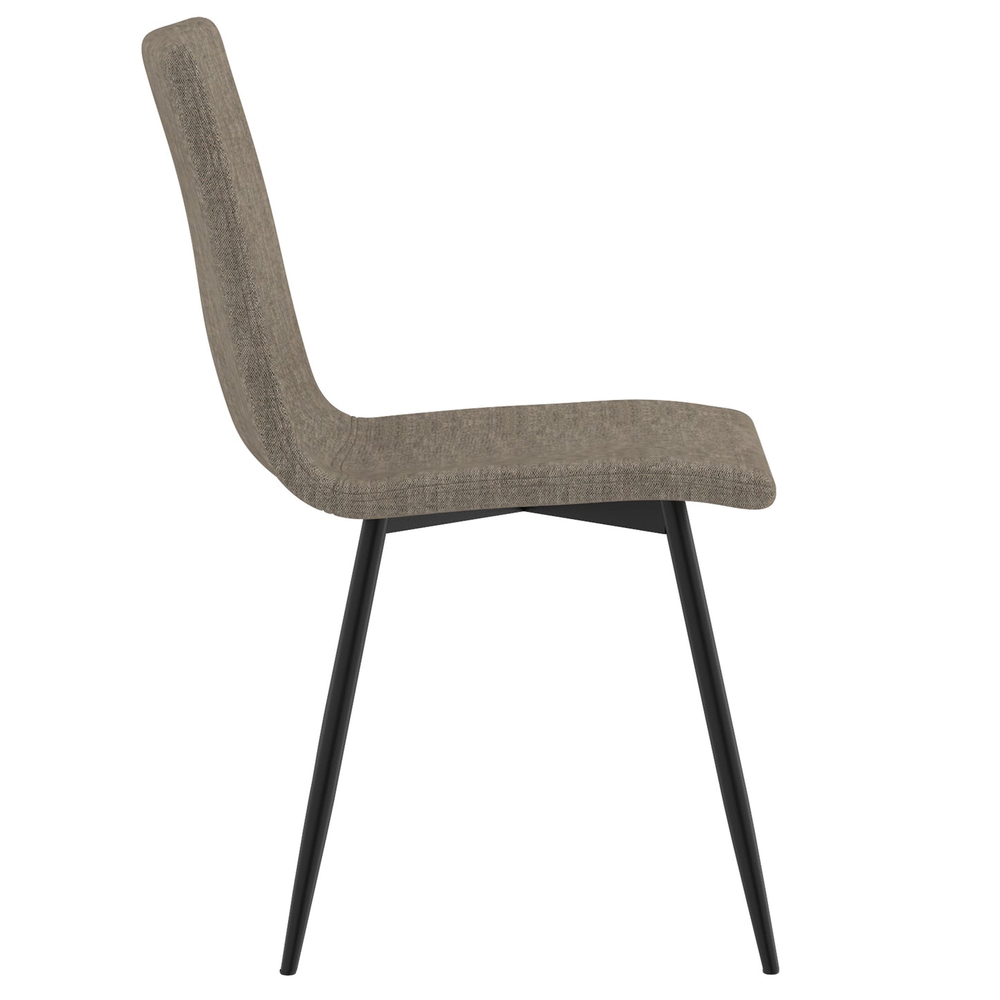 (NORA GREY- 4 PACK)- FABRIC- DINING CHAIR