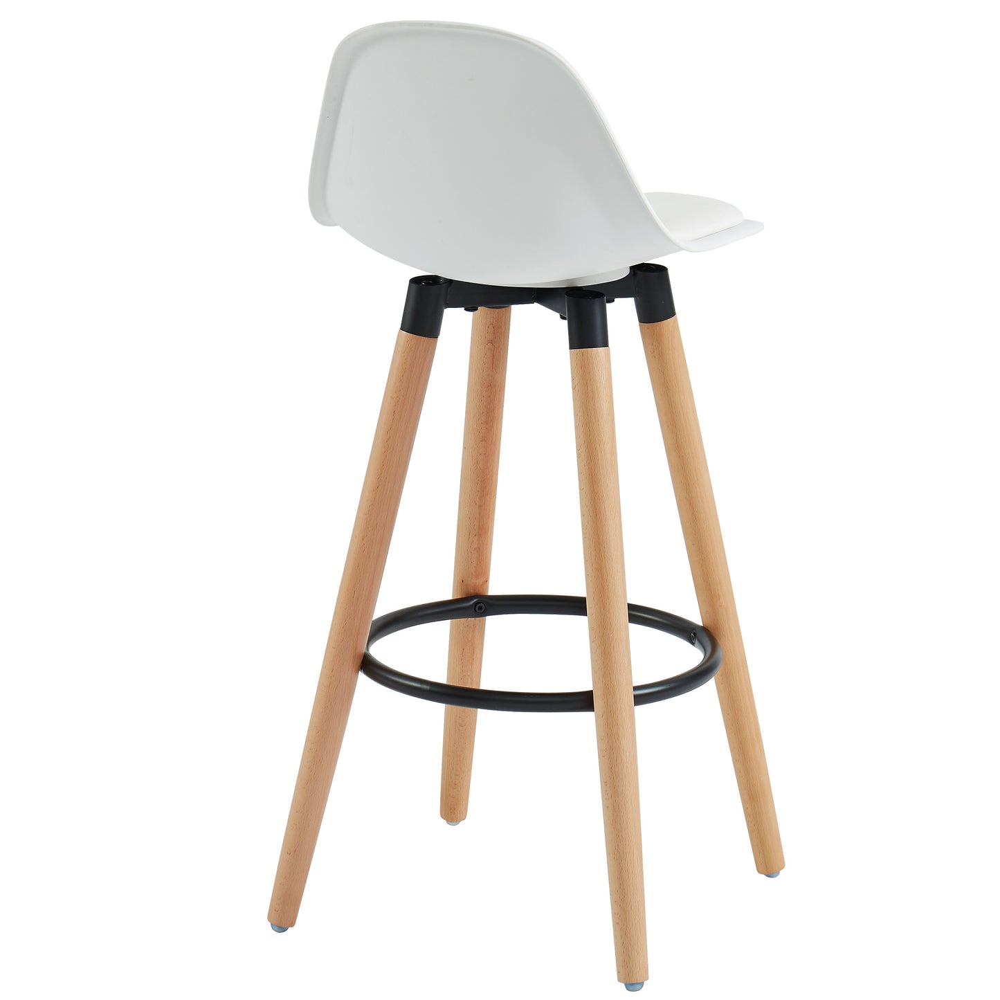 (DIABLO WHITE - 2 PACK) - LEATHER - COUNTER STOOLS
