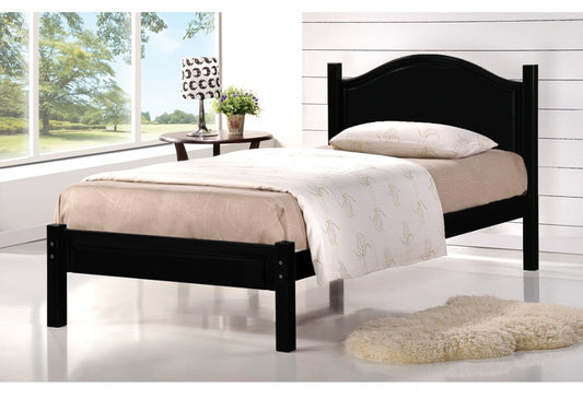 DOUBLE (FULL) SIZE- (2342 ESPRESSO)- WOOD BED FRAME- WITH SLATS- out of stock until december 27, 2023