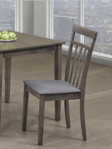 (3115 GREY)- WOOD- DINING CHAIR- INVENTORY CLEARANCE