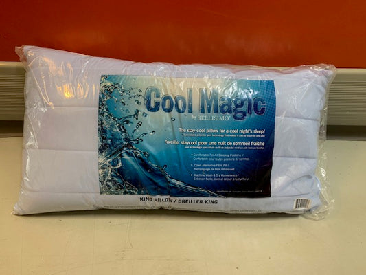 KING SIZE- (COOL MAGIC)- SOFT- CANADIAN MADE PILLOW