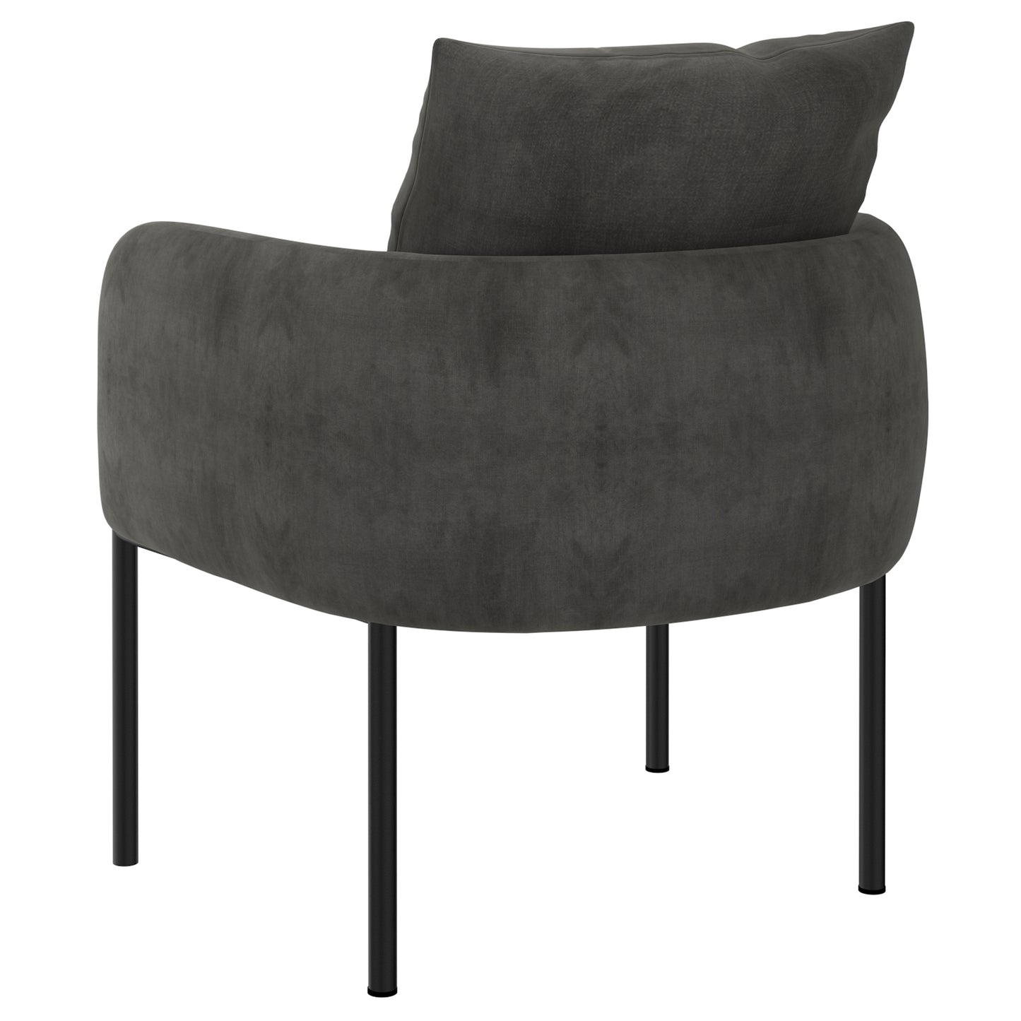 (PETRIE CHARCOAL) - FABRIC ACCENT CHAIR
