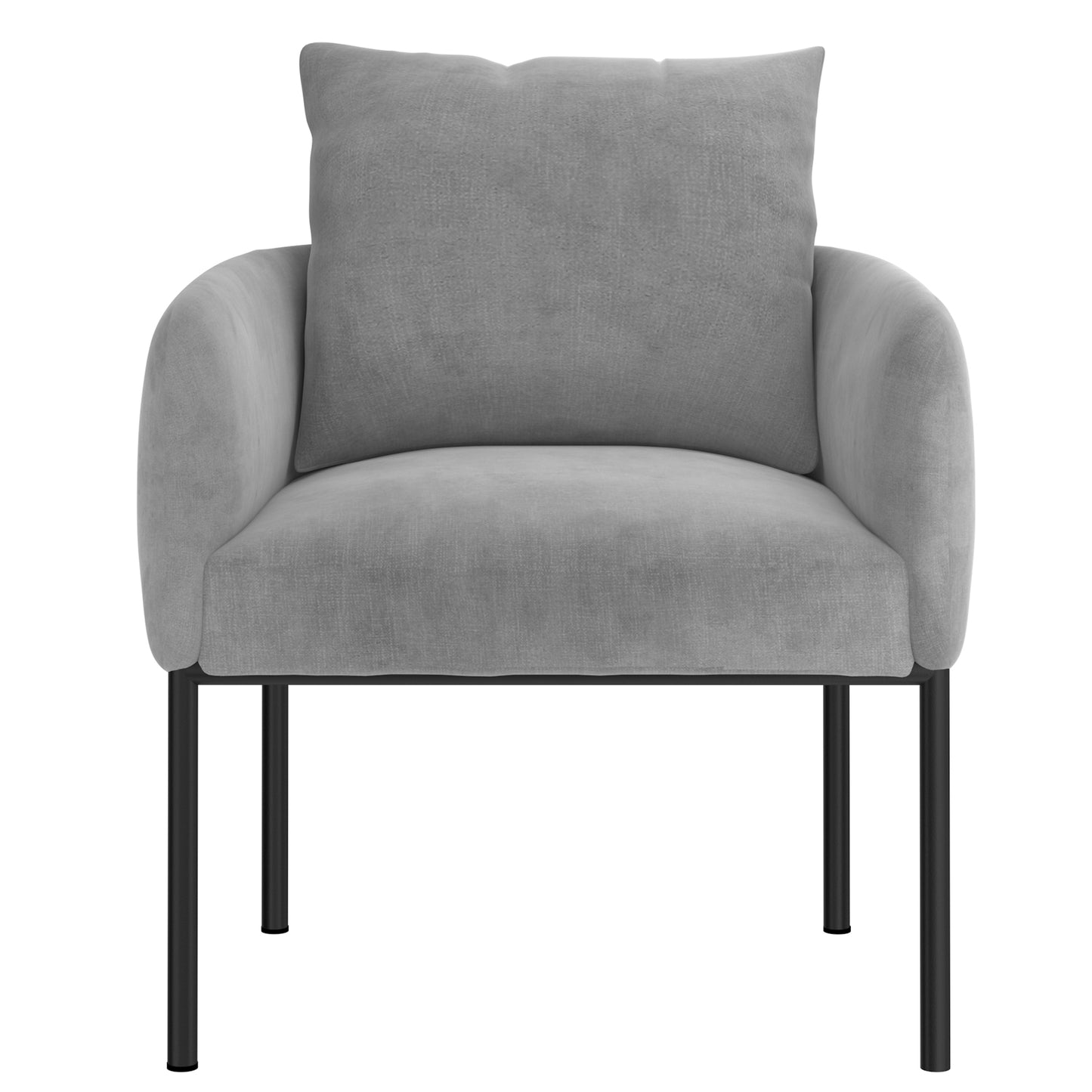 (PETRIE GREY) - FABRIC ACCENT CHAIR