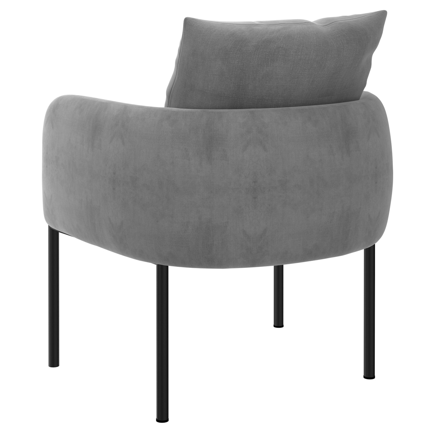 (PETRIE GREY) - FABRIC ACCENT CHAIR