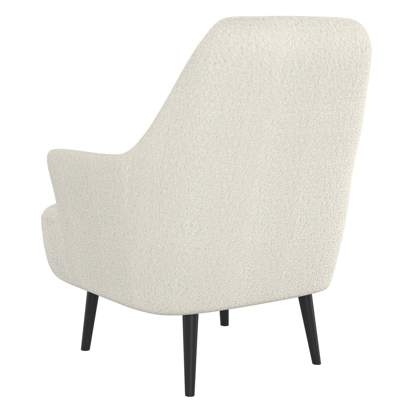 (ZOEY CREAM)- FABRIC ACCENT CHAIR