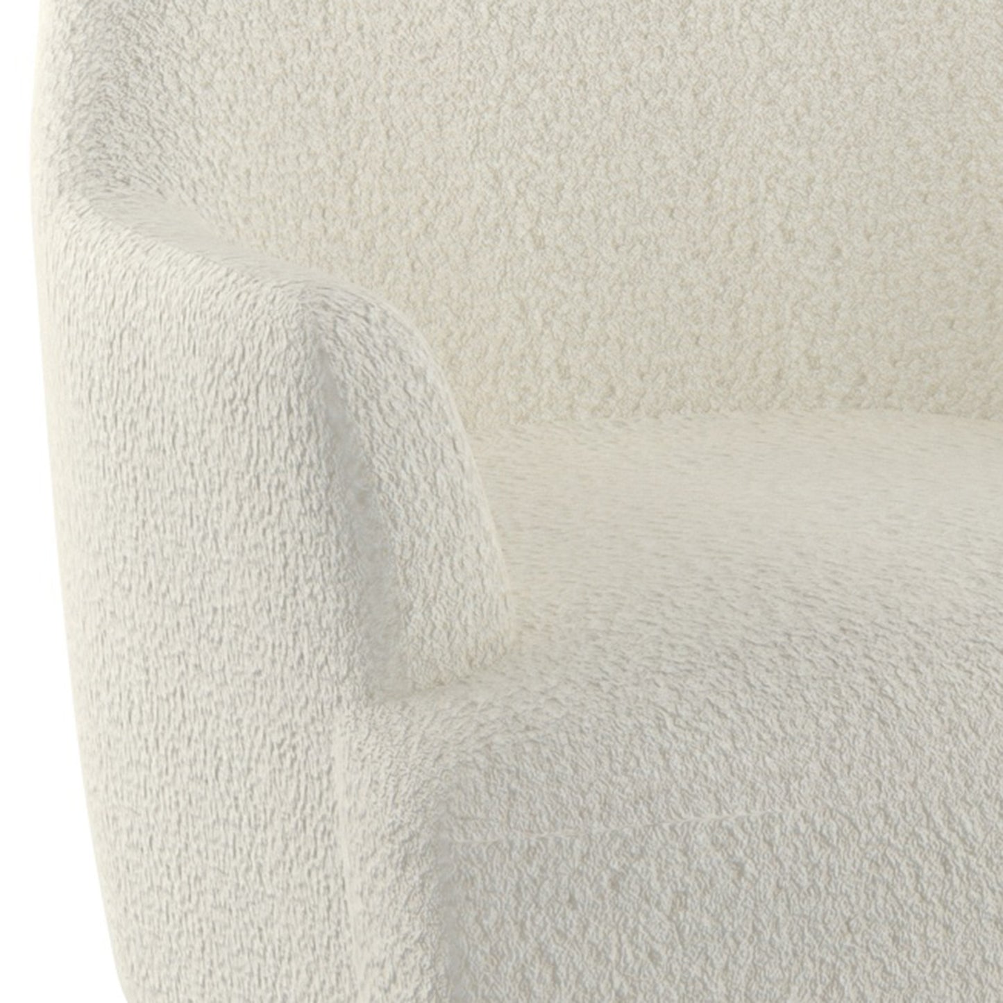 (ZOEY CREAM)- FABRIC ACCENT CHAIR