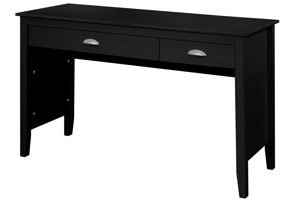 (985 BLACK)- WOOD COMPUTER TABLE- INVENTORY CLEARANCE