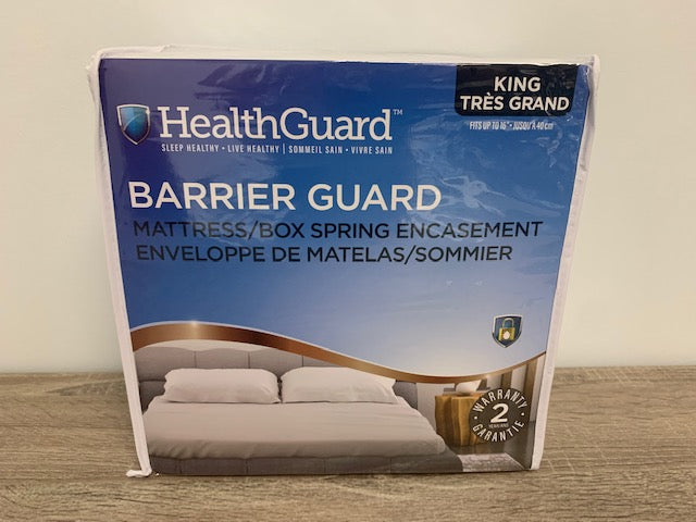 KING SIZE- (HEALTHGUARD BARRIER GUARD)- BED BUG COVER