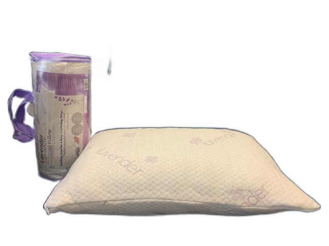 QUEEN SIZE HA LAVENDER FIRM MEMORY FOAM PILLOW MySleep Furniture