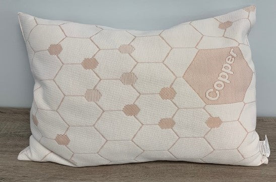 Copper lumbar outlet pillow