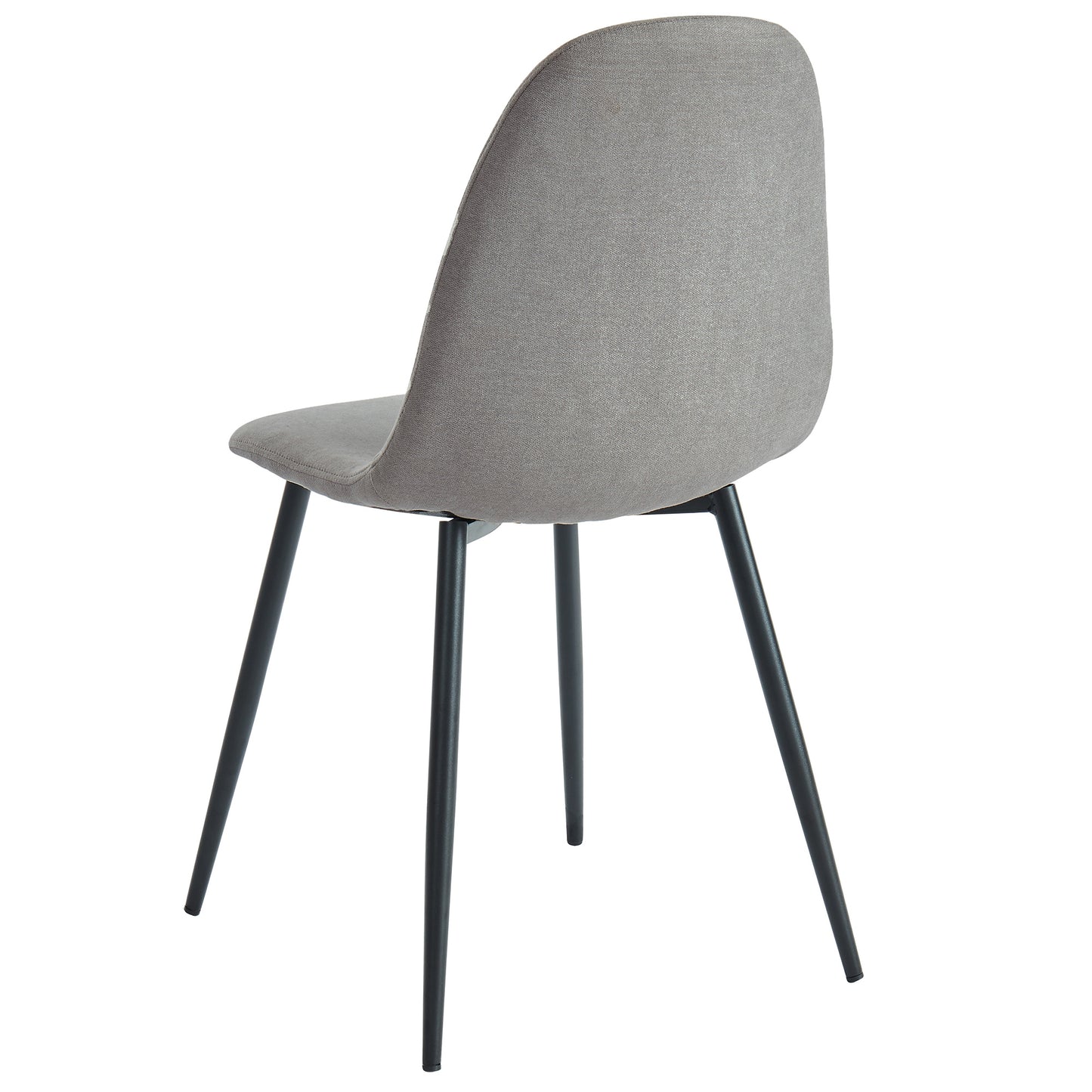 (OLLY GREY- 4 PACK)- FABRIC DINING CHAIRS
