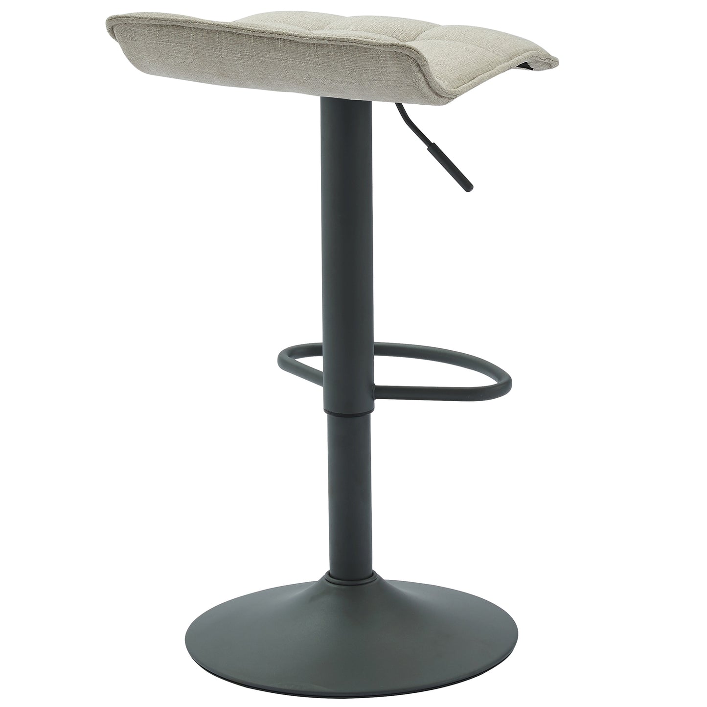 (PLUTO DISCO BEIGE)- FABRIC- BAR STOOL- INVENTORY CLEARANCE