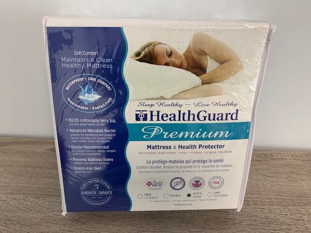 KING SIZE- (HEALTHGUARD PREMIUM TERRY)- WATERPROOF MATTRESS PROTECTOR