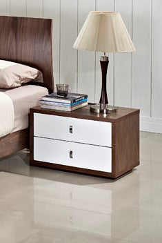 (YOUNG WHITE)- WOOD NIGHT STAND